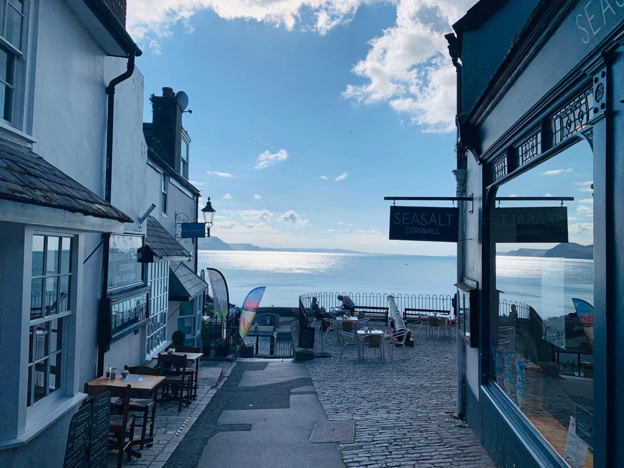 Ferienwohnung Seaward Lyme Regis Exterior foto